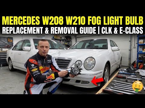 Mercedes W208 W210 Fog Light Bulb Replacement & Removal Guide | CLK & E-Class