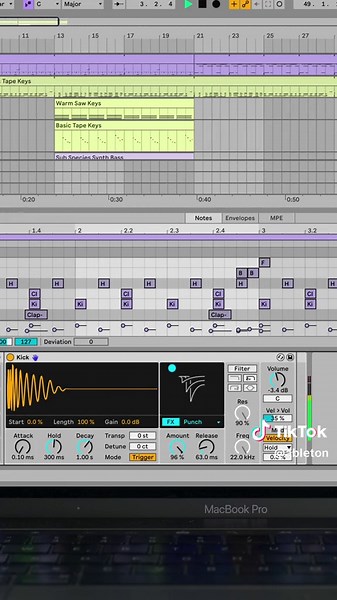 Spice up your rhythm section using Drum Sampler’s built-in effects. #live12 #livetips #abletonlive #ableton #beatmaking