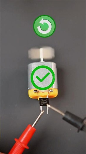 DC Motor Rotating Experiment | Amazing Homemade Project #shorts #experiment #project