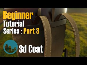 3d Coat Beginner Tutorial - Part 3: STITCHING