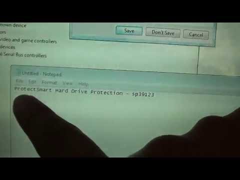 HP Laptop: Fix Drivers Error ACPI\HPQ004 (ProtectSmart Hard Drive Protection) SP39123