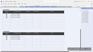 Project Management Onenote Digital Planner (undated SUN MON Start), Business Planner, Project Onenote Planner, Onenote Template Work, Kanban - Etsy