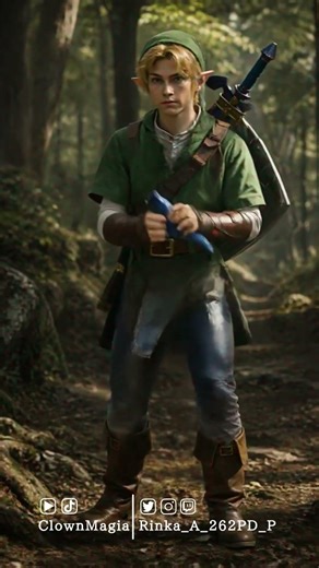 実写版ゼルダの伝説 子供リンクが大人になって鬼神リンクになるまで #ゼルダの伝説