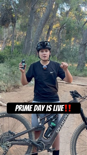 ‪@insta360‬ Prime Day is LIVE‼️Use code TOBIBIKES for more FREE stuff‼️ #mtb #shorts #subscribe