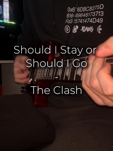 Should I Stay Or Should I Go - The Clash Tutorial
