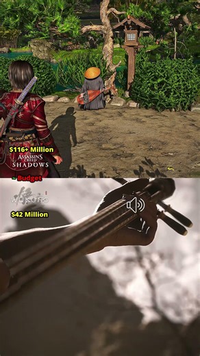 NPC Ambient Activities | Assassin's Creed Shadows vs Black Myth Wukong #assassinscreedshadows