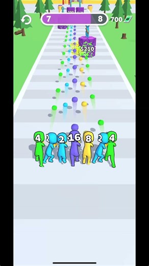 MERGE GRABBER GAME || Level [7] Gameplay #shorts #viral