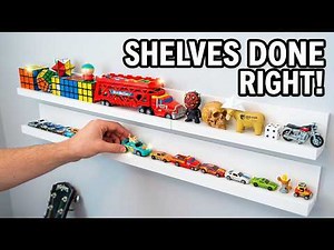 Installing a Command Picture Ledge (No Holes in the Wall)