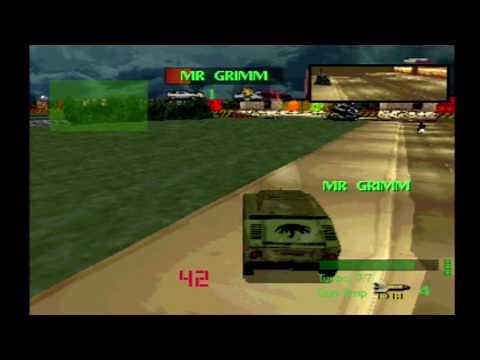 Twisted Metal 1 Warthog Tournament Playthrough HD