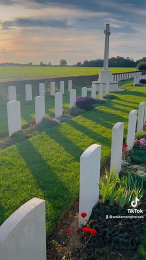 2K views · 62 reactions | A small cemetery in the middle of the Normandy countryside. Allied soldiers and Germans are buried here together. Mortal enemies, resting side-by-side in eternity as warriors. #worldwar2 #worldwarii #ww2 #ww2historyhunter #ww2history #wwii #ww2veteran #ww2vet #hero #victory #heroes #veterans #england #england #london #london #churchill #normandy #france #france #dday #cemetery #heroes | Walk Among Heroes | Facebook