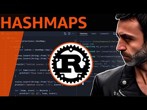 Master Hash Maps in Rust - Full Crash Rust Tutorial for Beginners