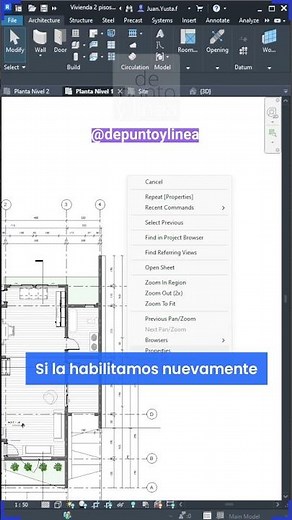 🚀 Learn how to open the project properties or browser in Revit | Revit Tips