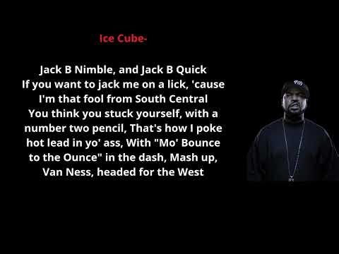 Ice Cube-You Know How We Do It-[Lyrics Video Explicit]