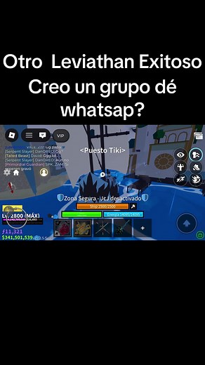 Cómo conseguir el barco de Leviathan en Blox Fruits