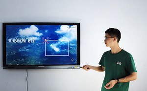 无人机矩形航线飞行《大疆TT教育无人机》