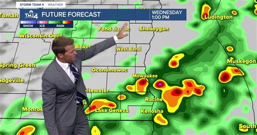 Southeast Wisconsin weather: Rain and cool weather on the way