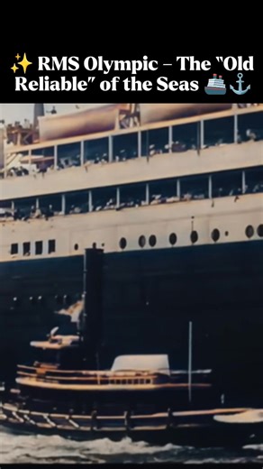 66K views · 1.9K reactions | Unlike her ill-fated sister Titanic, RMS...