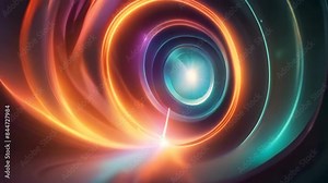 Time Travel Time Vortex Portal Tunnel Space Time Continuum Multiverse Multiple Universes Alternate Timelines Other Dimensions, Generative AI.