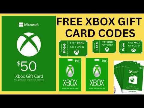 New Free Xbox Gift Card Redeem Codes = How To Get Free Xbox Gift Code