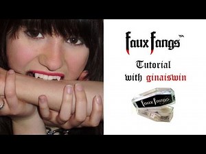 Faux Fangs Tutorial (Vampire Teeth)