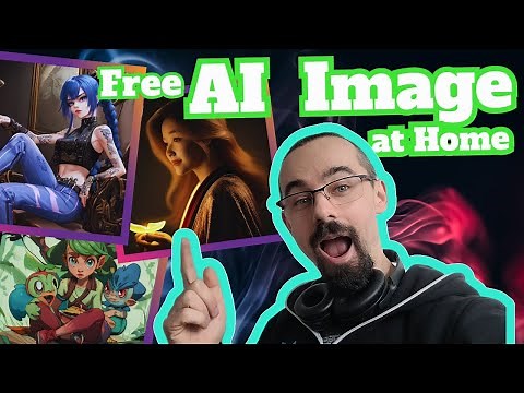 Free Generating Images at Home | Step-by-Step Tutorial with Local AI and Stable Diffusion