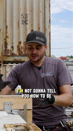 TheContainerGuy (@thecontainerguy) - Exterior Framing Brackets make it easy to fully frame your shipping container! Whether you're a beginner or a pro, this product is perfect for kicking off your next container project. #shippingcontainers #containerhomes #containermods #modifying #protips