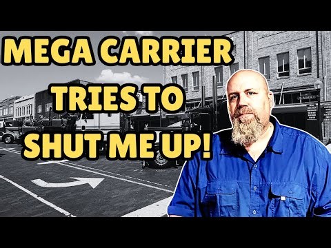 Mega Carrier with the ATA Tries to Shut BONEHEAD TRUCKERS DOWN!