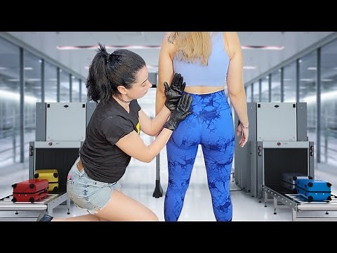 ASMR TSA Pat Down & Bag Check Compilation | Soft Spoken ASMR Roleplay | Unintentional ASMR