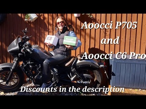 AOOCCI P705 Car and AOOCCI C6 Pro Motorcycle Apple Car Play Android Auto Screens With Big Discounts