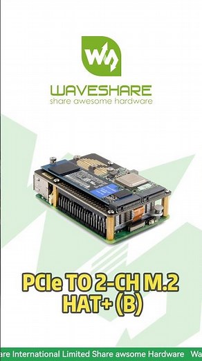 Upgrade Pi 5 With Dual NVMe Storage#raspberrypi #waveshare