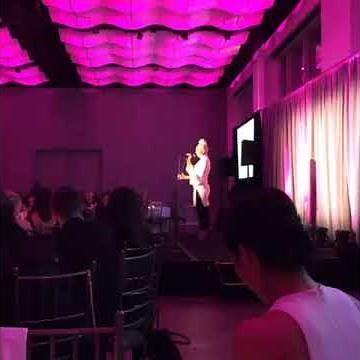 Sia Furler performing 'Chandelier' at the GEMS Love Revolution Gala in NY