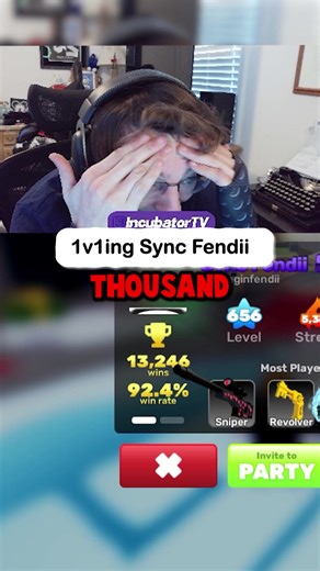 I 1v1ed Sync’s Founder?? #roblox #incublox #robloxfyp #tutorials | Roblox