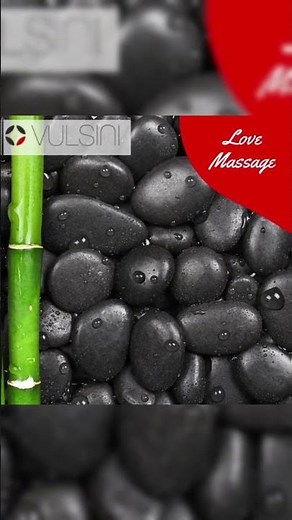 Hot Stone Massage using Vulsini heater and stones