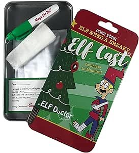 Elf Doctor Elf Cast for Christmas Elves - Official Elf Marker & Note from Santa