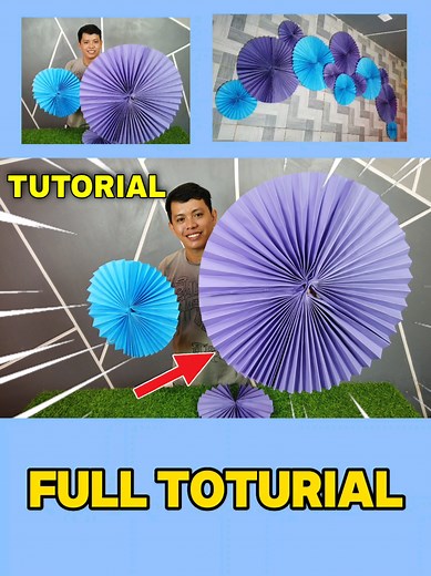 How to Make a Stunning Paper Fan for Decoration