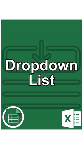 How to Create a Dropdown List in Excel