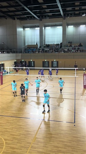 【1セット目は東京学芸】学芸1-0筑波で2セット目へ #univas #バレーボール #関東大学バレーボール #volleyball #大学バレー