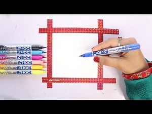 8 Easy Brush Pen Painting Ideas for beginners / How to draw with doms brush pen