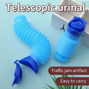 750ML Male Female Portable Mobile Toilet Potty Pee Urine Bottle Reusable Emergency Urinal for Camping Car Travel Traffic