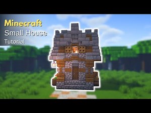 Minecraft: How to Build a Small Medieval House | Medieval Village House (Tutorial)
