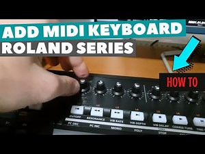 Adding MIDI Keyboard full function for all buttons Roland A-300 / A-500 / A-800 to Studio One 4 & 5