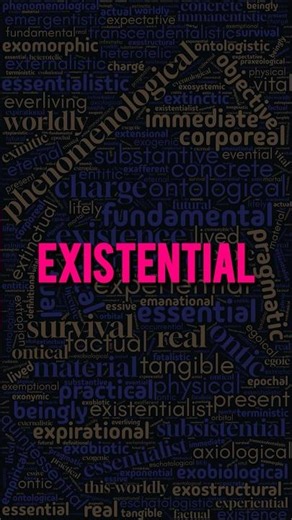 Some questions don’t have easy answers. That’s what makes them existential. #existentialism