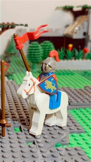 'Jousting Knights' Vintage LEGO minifig set 6021!
