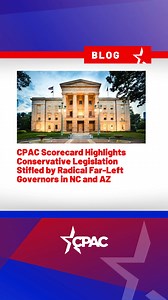 In the 2024 legislative year, the CPAC Scorecard revealed an unfortunate trend in North Carolina and Arizona, where conservative-led legislatures fought tirelessly to advance conservative priorities, only to be stonewalled by...Continue reading at cpac.org/blog | CPAC