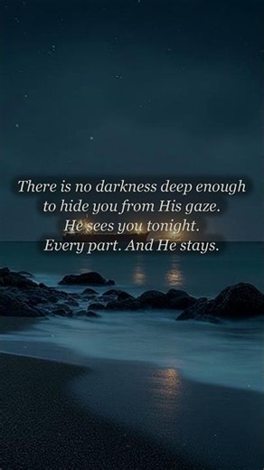 God Says: I See You in the Dark 🕊️ #shorts