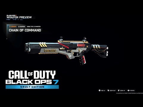 X9 Maverick Chain of Command Skin BLACK OPS 7 X9 Maverick | BO7 X9 Maverick Chain of Command Skin