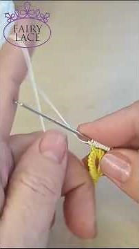 Cro-tatting: 3 joining methods #FairyLacefromElena #shorts #crotatting #tattinglace #handmade #DIY