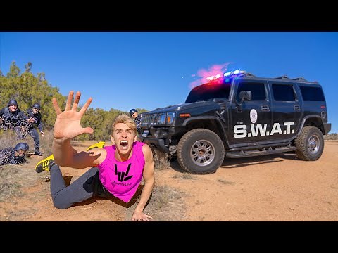 STRANDED IN DESERT ESCAPING SWAT TEAM!! (Will I Survive?)
