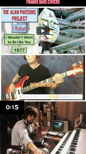 WOULDN'T WANT TO BE LIKE YOU - ALAN PARSONS PROJECT | FRANKS BASS COVERS #microshorts