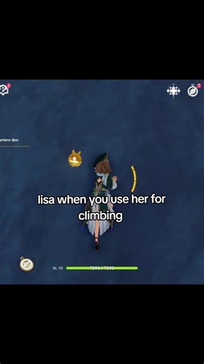 Lisa's Climbing Skills in Genshin Impact